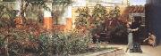 Alma-Tadema, Sir Lawrence A Hearty Welcome (mk24) Spain oil painting artist